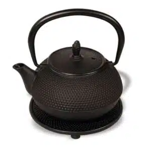 Gusseisen Teekanne schwarz
