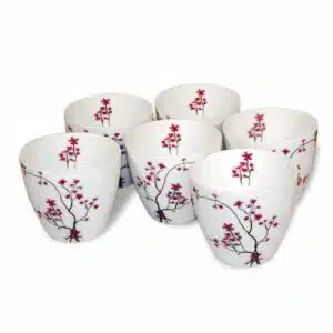 Porzellan Becher ohne Henkel