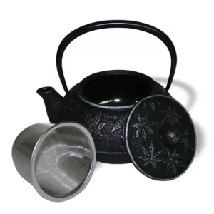 Alternative view of Elegante Japanische Teekanne aus Eisen "Tsubasa"