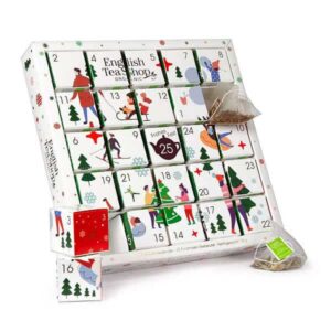 Alternative view of Stimmungsvoller Tee-Adventskalender 2025 "White Ornaments"