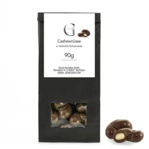 cashewnüsse mit schokolade