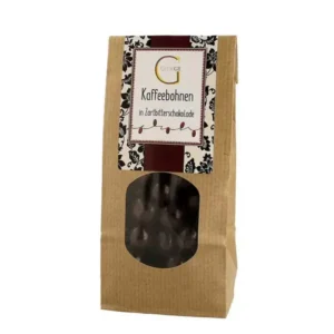 kaffeebohnen in schokolade