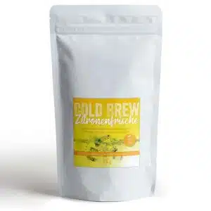 cold brew tee zitrone