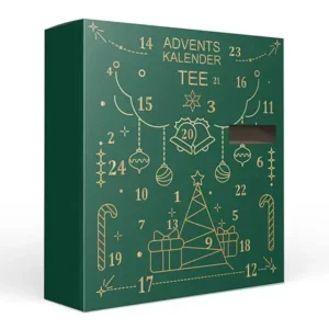 Teekalender für die Adventszeit