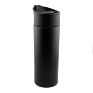 schwarze trinkflasche