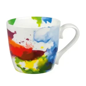 porzellan becher bunte farben