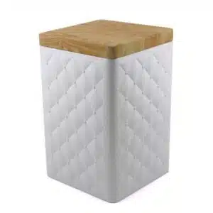 Aufbewahrungsdose quadratisch weiss