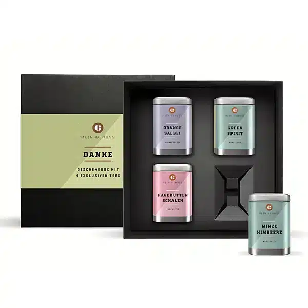 tee set geschenkbox