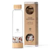 kristall trinkflasche lotus vita