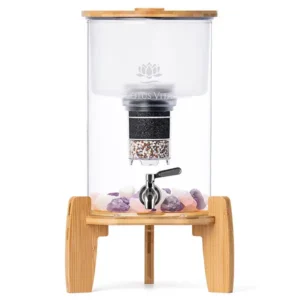 Tischwasserspender mit Wasserfilter