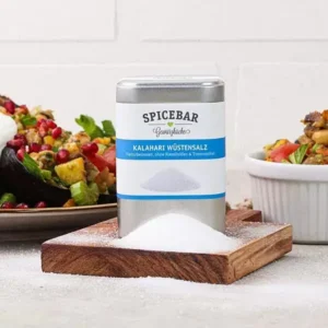 Kalahari Wüstensalz auf brett