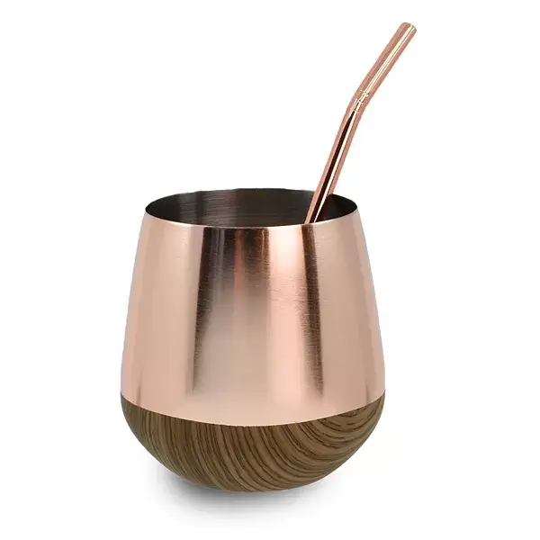 kupfer mate trinkgefäss