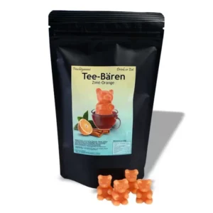 tee gummibärchen fruchtgummi