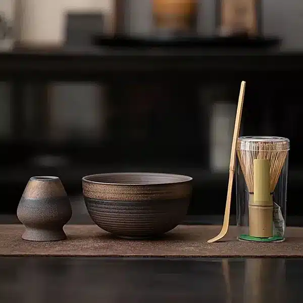 matcha set braun