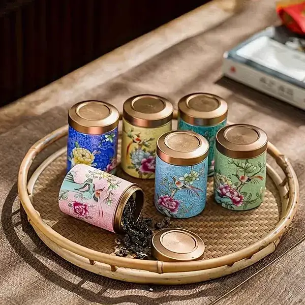 Traditionelles Keramik-Teedosen Geschenkset mit fernöstlichem Flair "Jing-Mei" – Bild 5