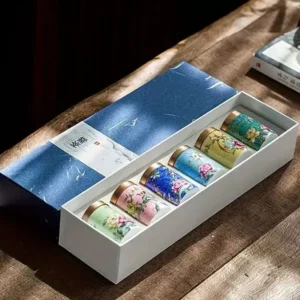 chinesische keramik teedosen set