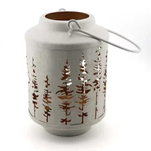 weisse kleine laterne