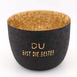 Windlicht Du bist die Beste