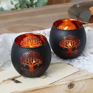 2er windlicht baum des lebens